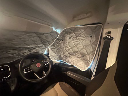 Internal blind fitted