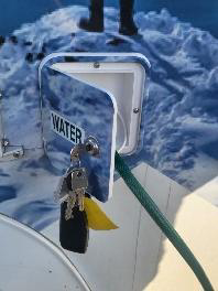 Water filling point