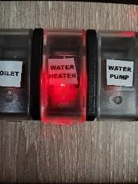 Water heater switch