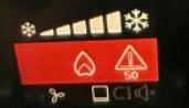 Fridge error code display