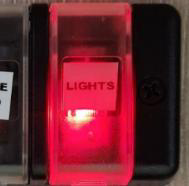 Light switch control panel