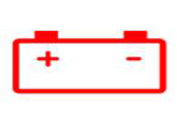 Battery charge light