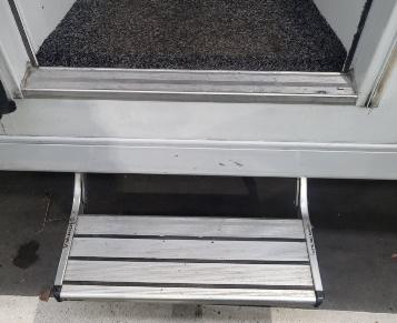 Outdoor step extended