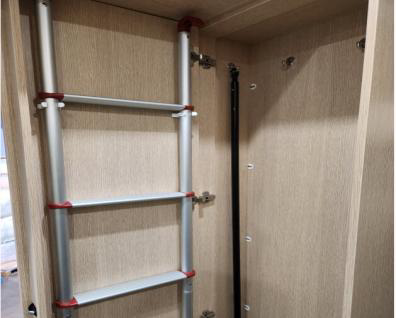 Overhead bed ladder