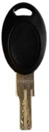 Side entry door key