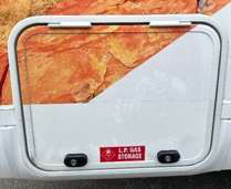 External storage compartment