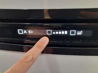 Temperature display