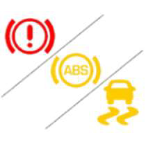 EBD failure light