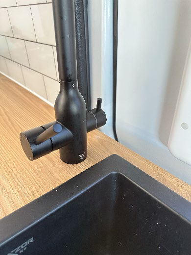 Tap and sink