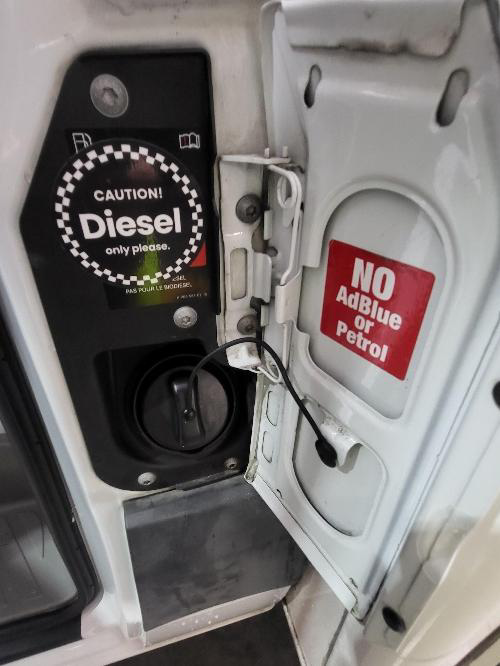 Diesel fuel cap