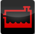 Coolant overheat light
