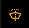 Windshield washer fluid light