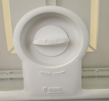 Vent closed