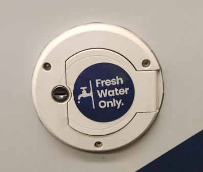 Fresh water inlet