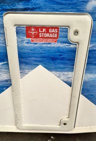 LP gas compartment