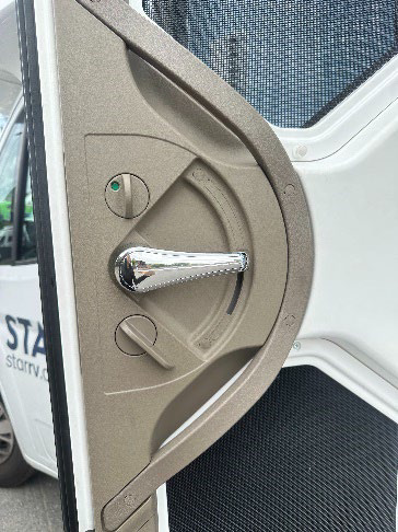Entry door unlock